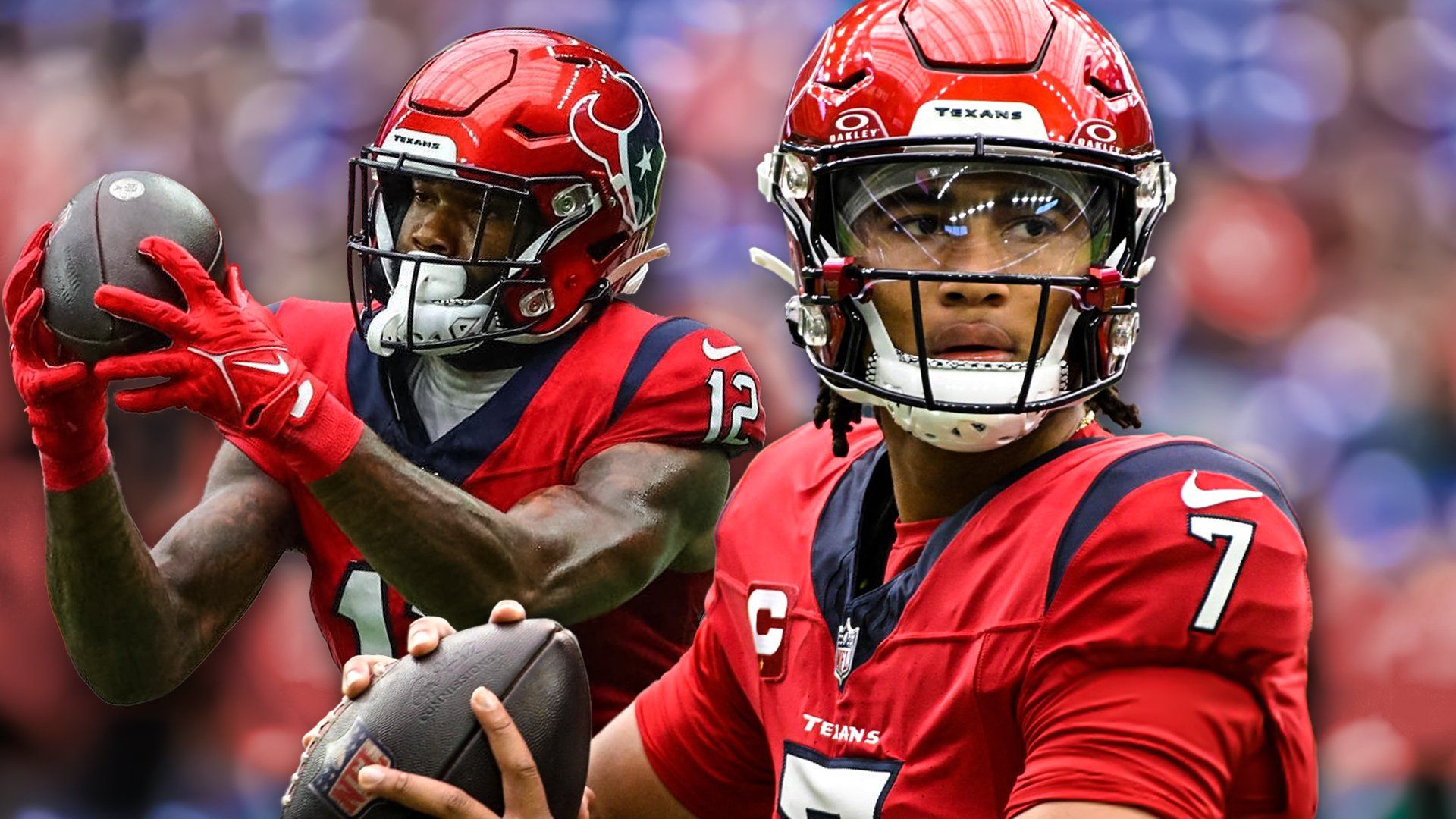 Houston Texans Nico Collins, CJ Stroud