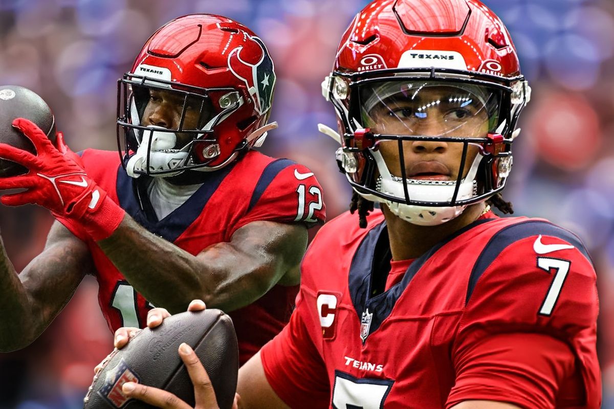 Houston Texans Nico Collins, CJ Stroud