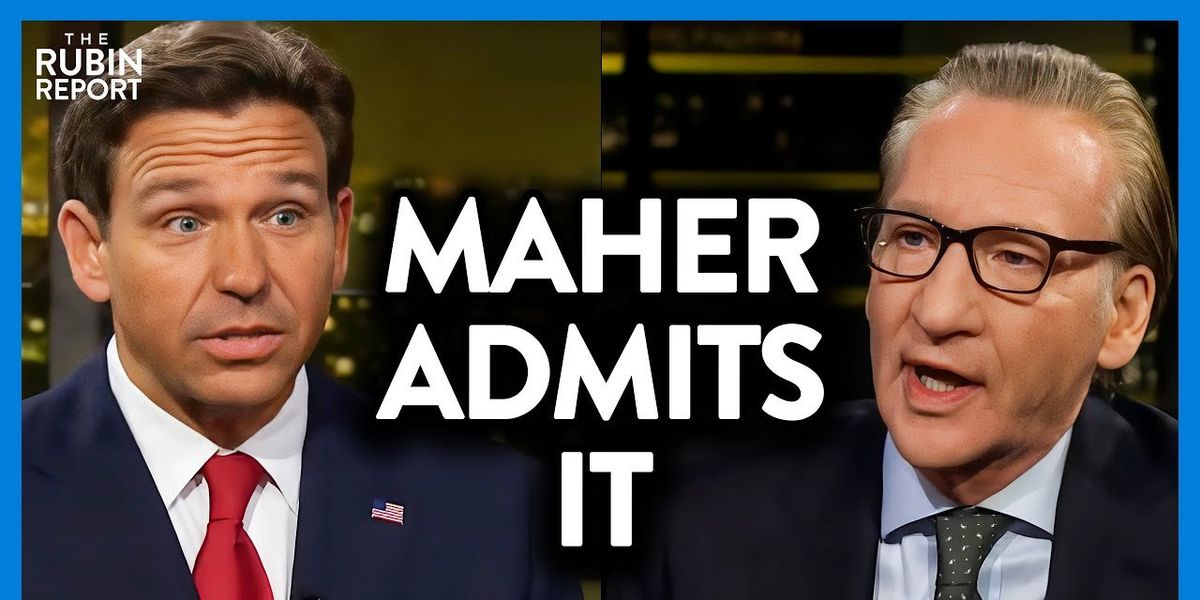 Ron DeSantis ERUPTS into laughter when Bill Maher says THIS about Florida