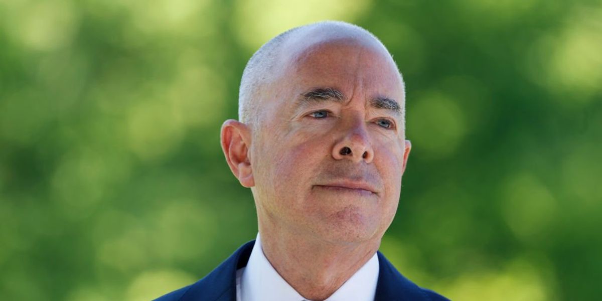 NextImg:DHS Sec. Mayorkas declares 'acute and immediate need to construct physical barriers' to prevent illegal border crossings
