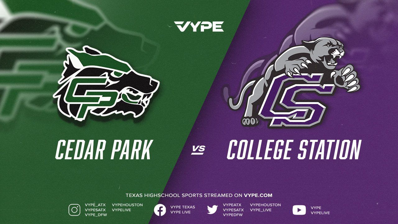 7PM - Football: Cedar Park vs. College Station