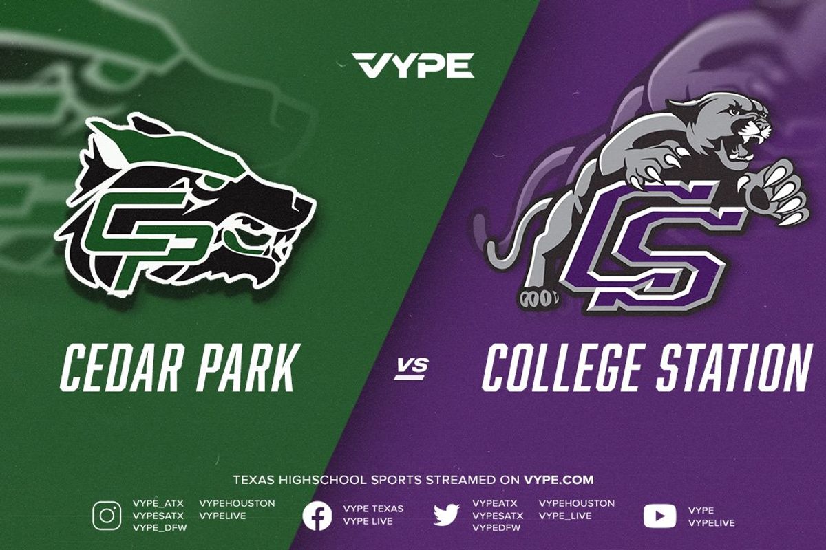 7PM - Football: Cedar Park vs. College Station