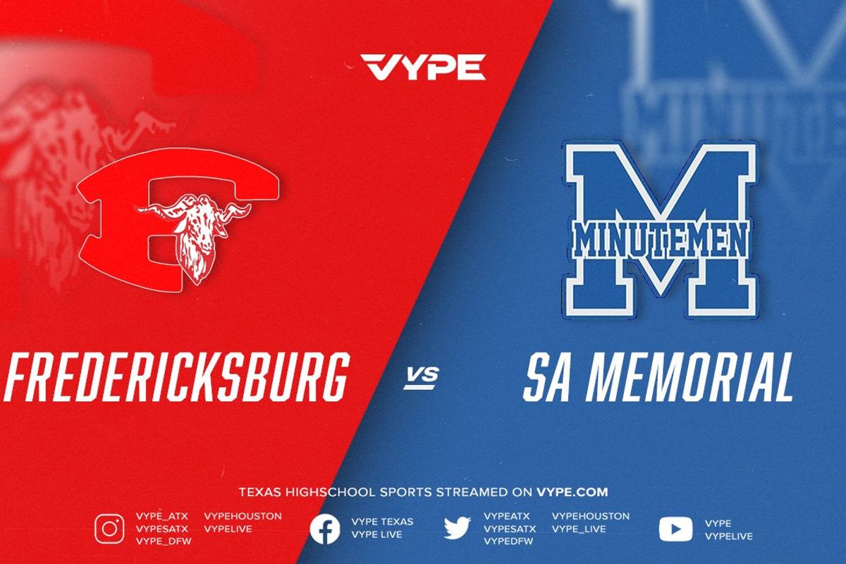 7PM - Football: Fredericksburg vs. SA Memorial