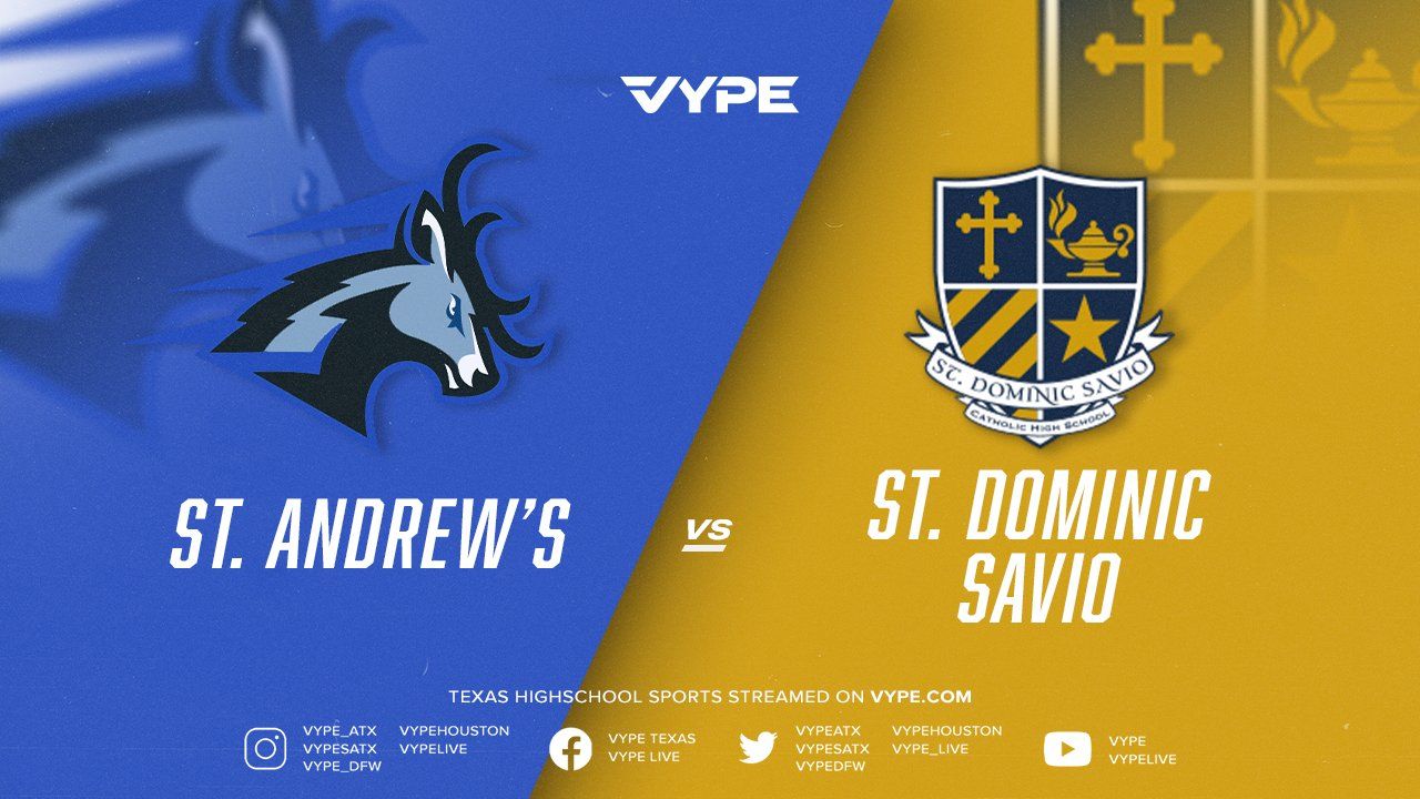 7PM - Football: St. Andrew's vs. St. Dominic Savio