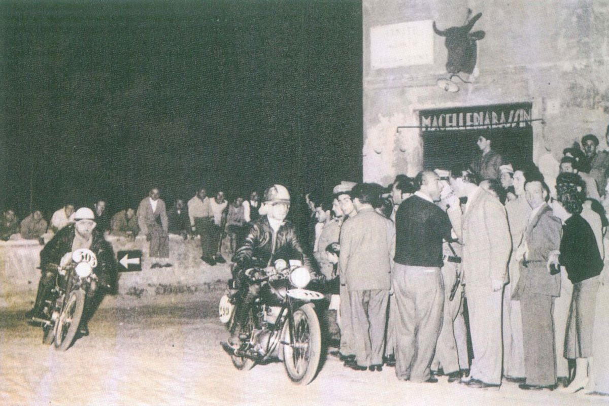 Milano-Taranto: la corsa motociclistica della rinascita italiana