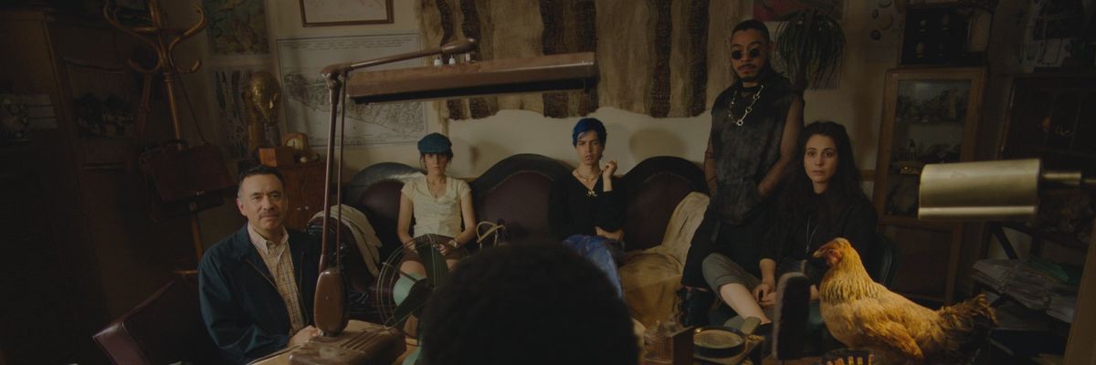 Fred Armisen, Cassandra Ciangherotti, Bernardo Velasco, Ana Fabrega, and Julio Torres in Los Espookys (2018)