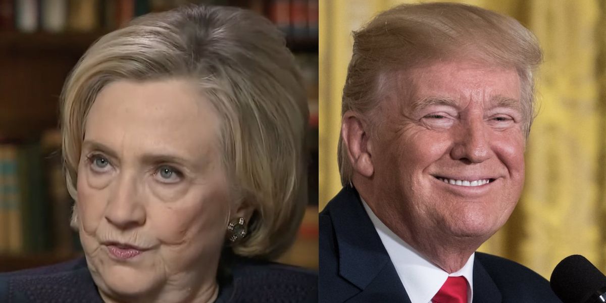 NextImg:Hillary Clinton suggests 'formal deprogramming' of Donald Trump 'cult members'