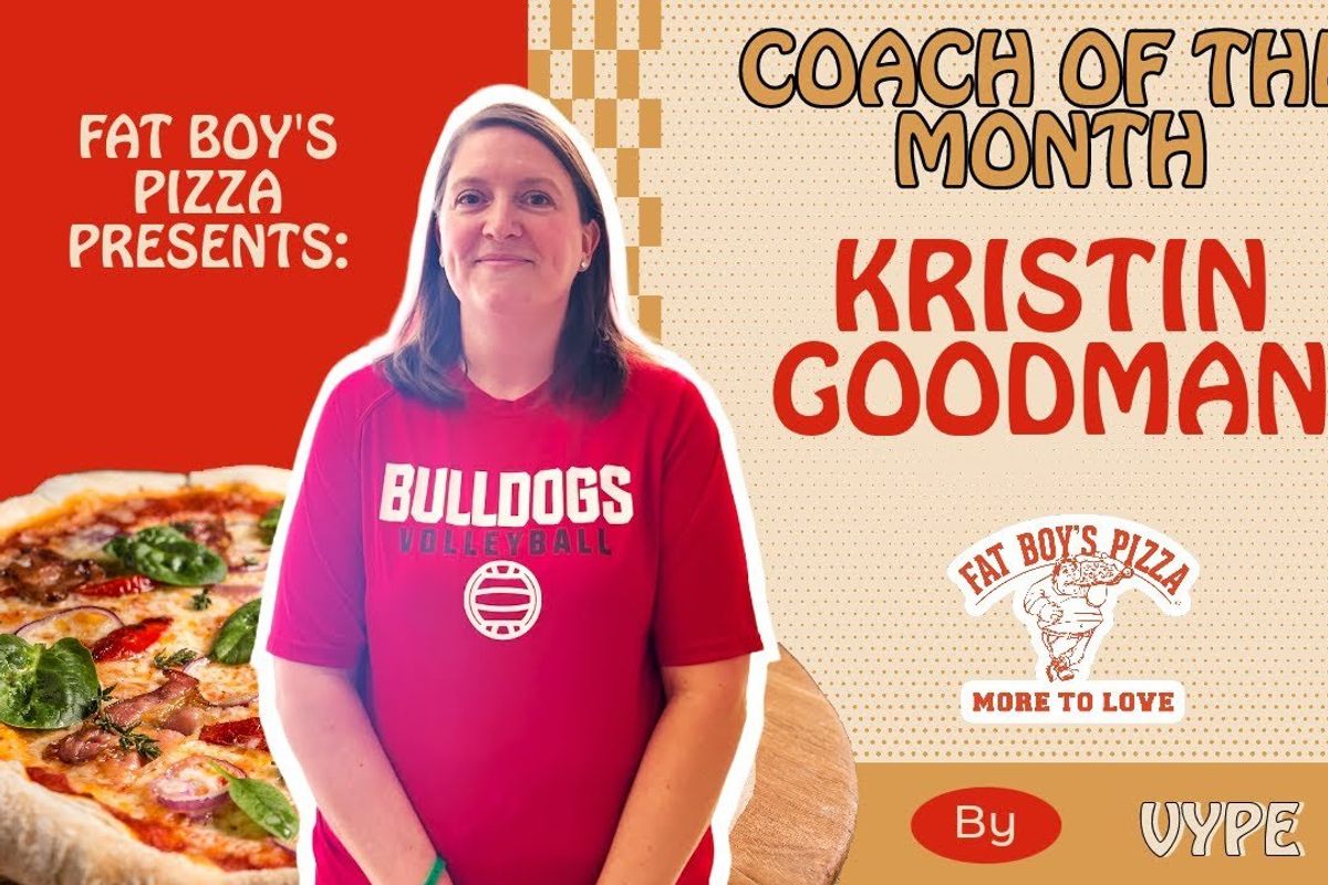 Fat Boy's Pizza Coach of the Month: Kristin Goodman FB Austin Volleyball Coach