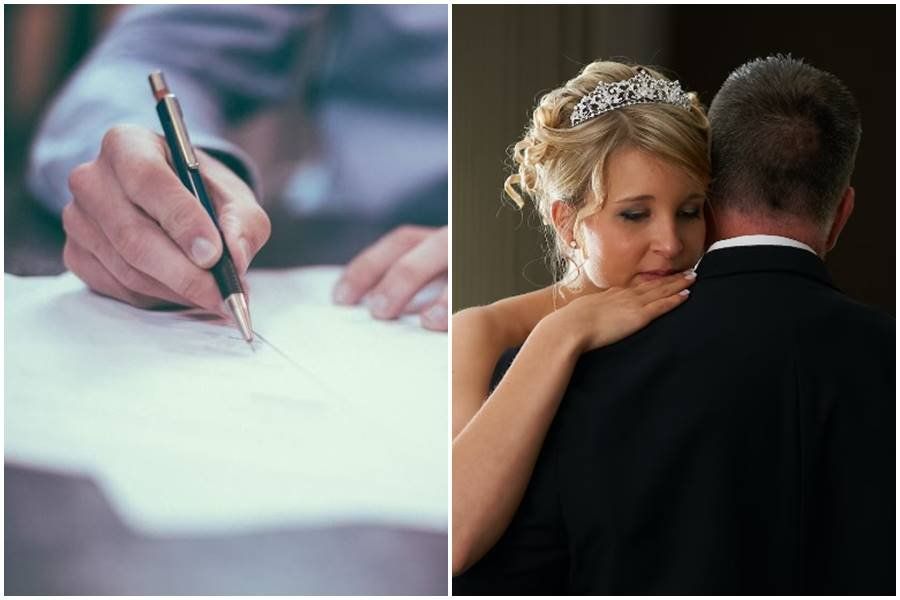 Dad writes letter for daughter's wedding day before dying - Upworthy