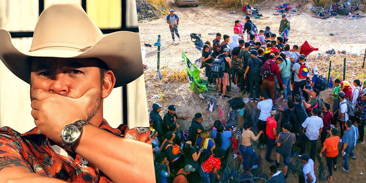 NextImg:WATCH: Video captures National Guard HELPING illegals cross the border!