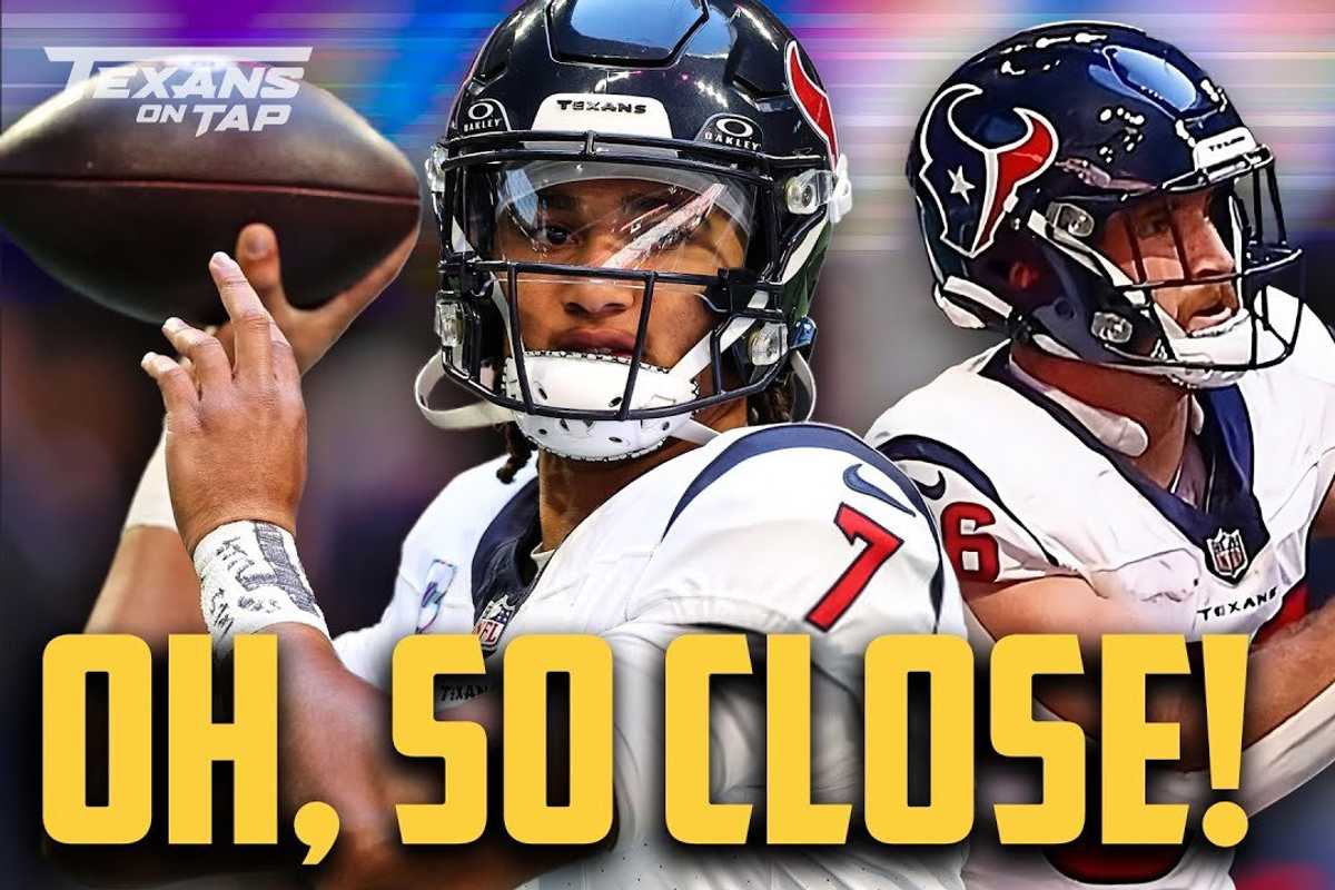 Heartbreak kids: How Texans, CJ Stroud can build on a last-minute loss