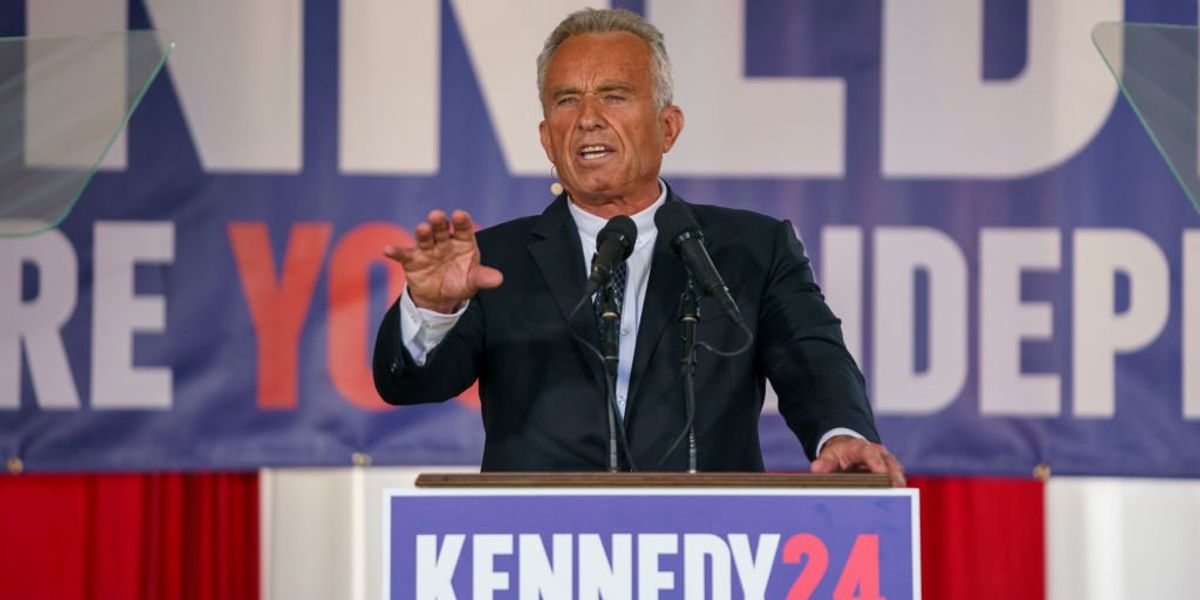 NextImg:RFK Jr. announces that he'll run for president as an independent candidate