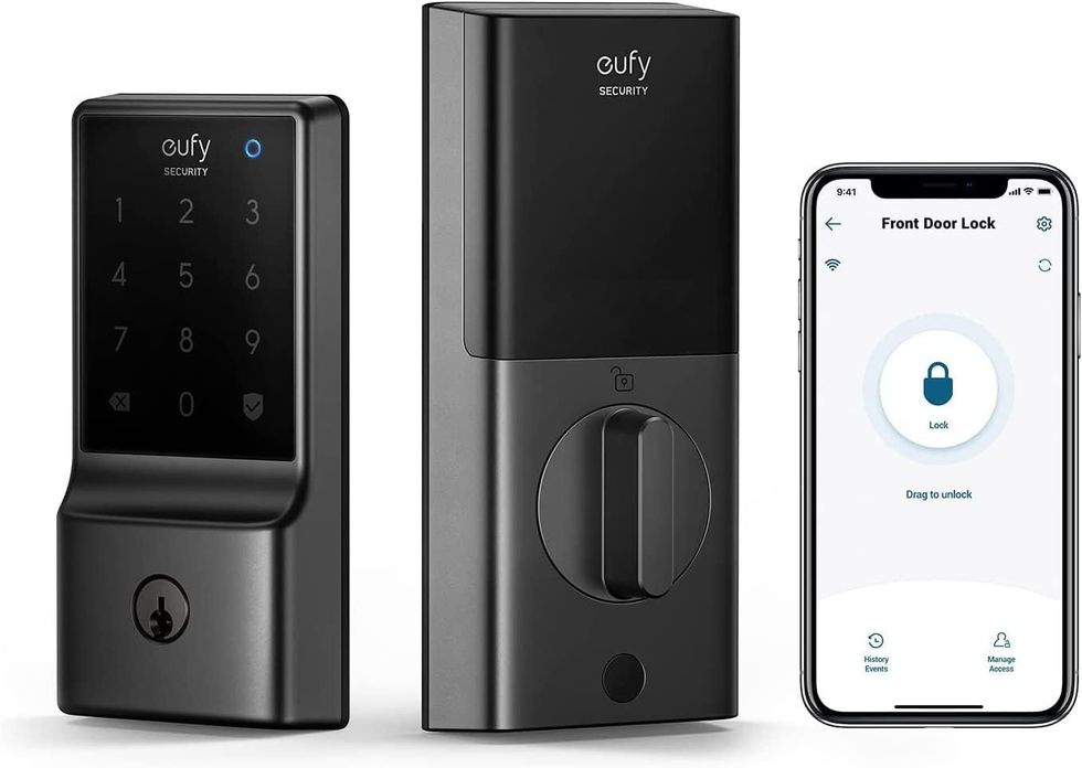a photo of eufy Security Smart Lock C210, 5-in-1 Keyless Entry Door Lock