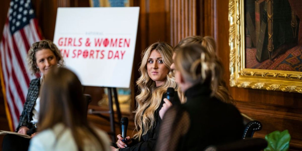 NextImg:Riley Gaines says Penn State abruptly canceled her Real Women's Day speaking event — university denies claims