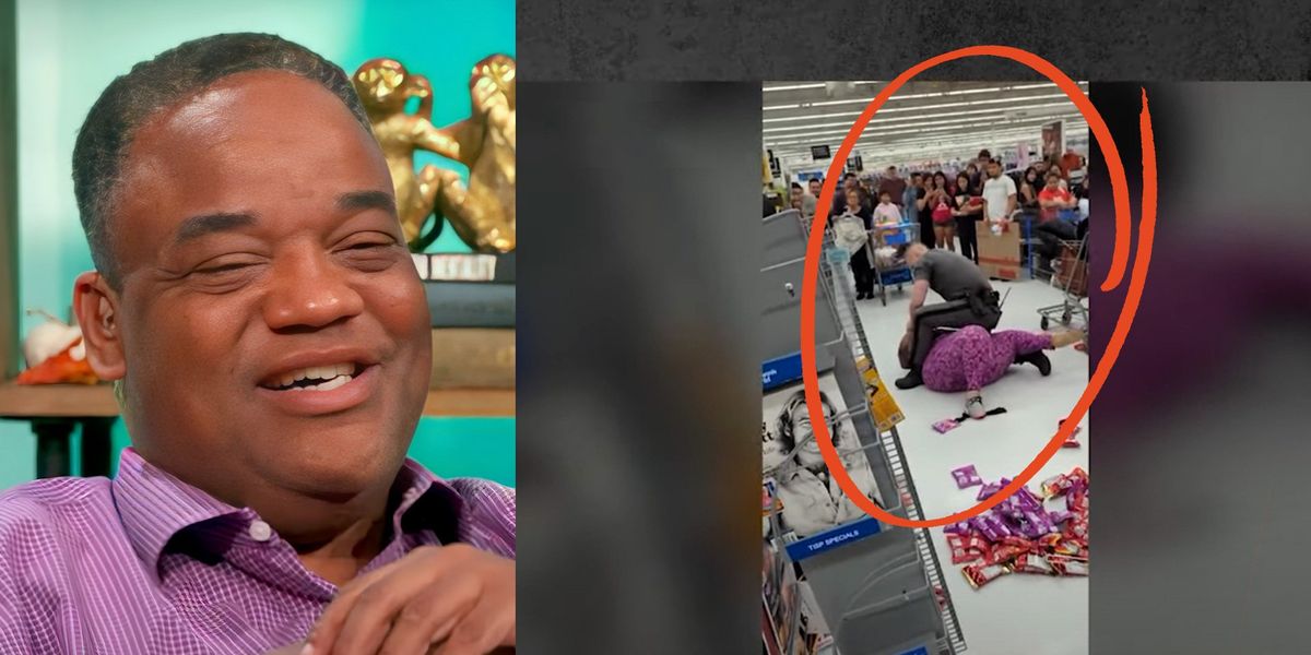 MUST SEE: Hysterical shoplifter arrested, thrashes around on the floor screaming 'Walmart is RACIST!'