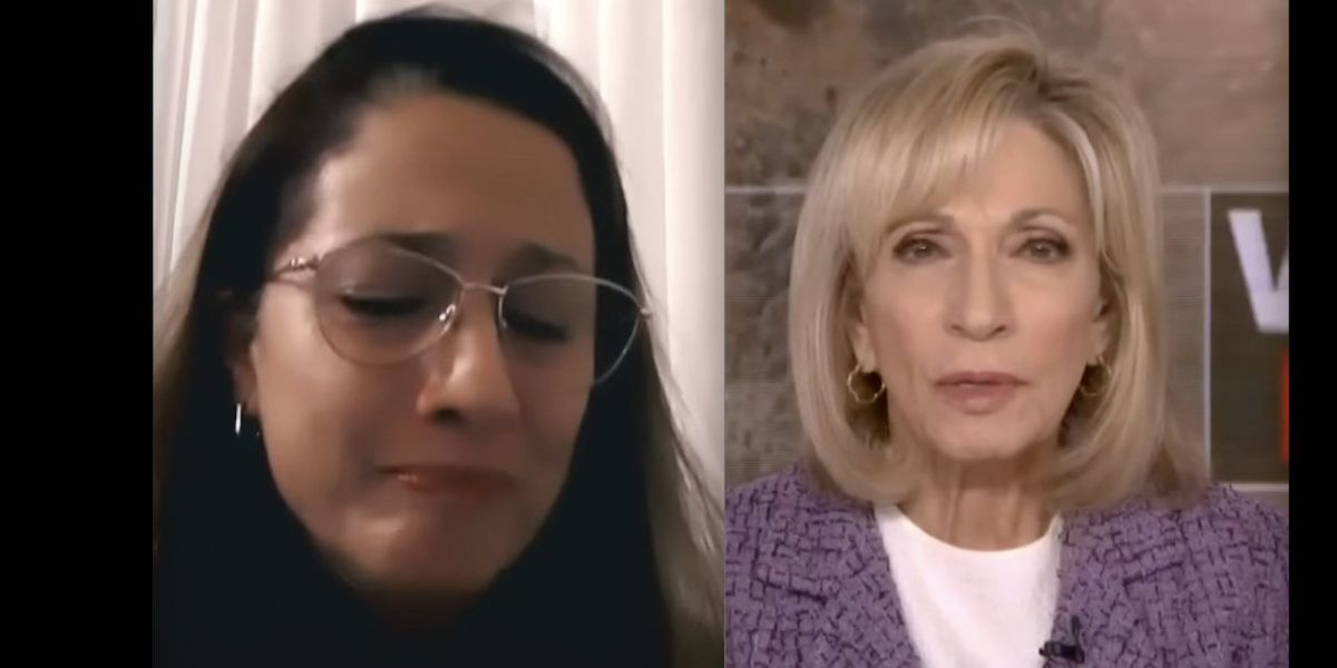 NextImg:Tearful Israeli mother whose boys, 12 and 16, are Hamas hostages accuses MSNBC's Andrea Mitchell of trying to garner sympathy for 'animal human beings' in terror group