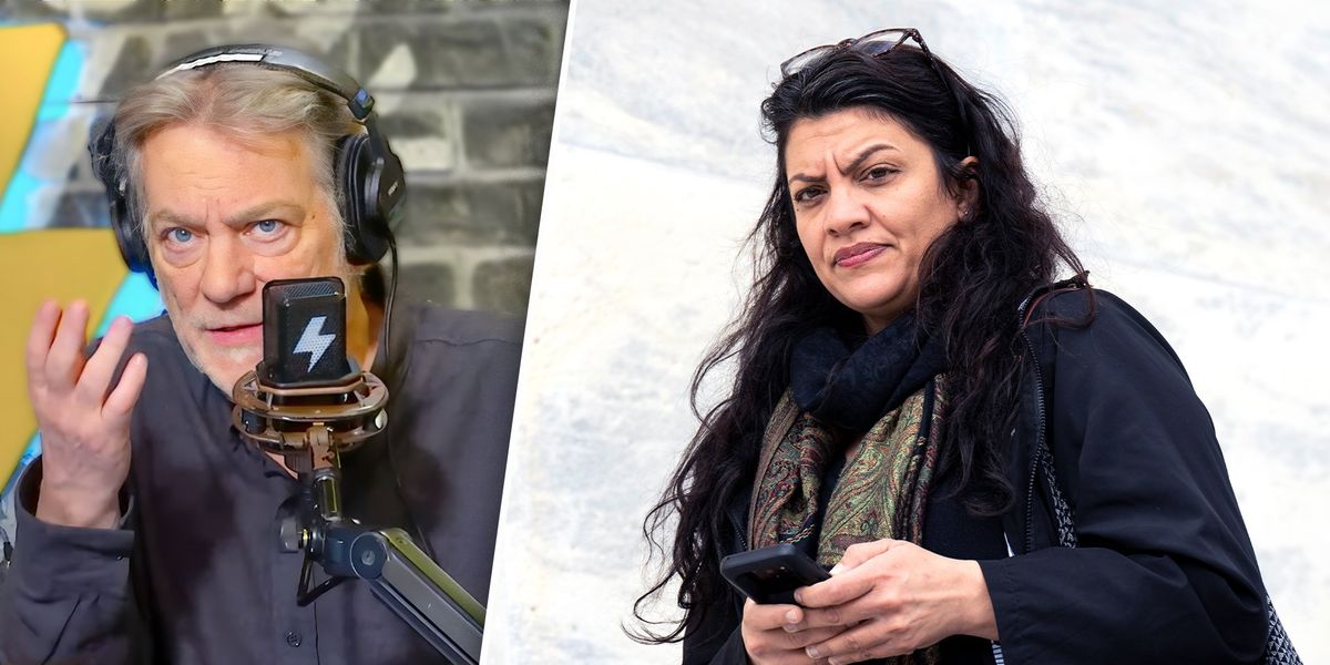 NextImg:Rashida Tlaib REFUSES to respond to Hamas slaughtering children