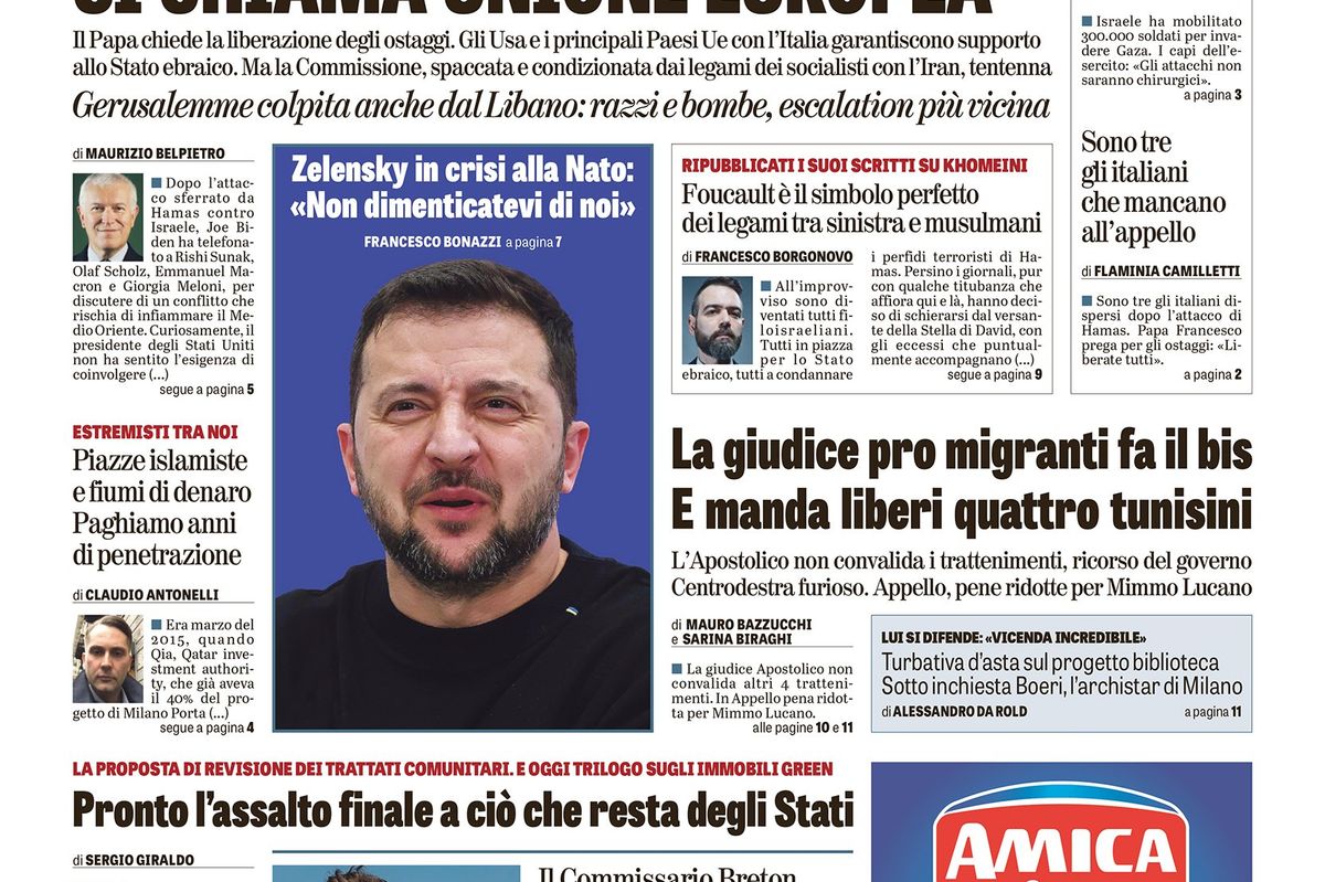 Oggi in edicola
