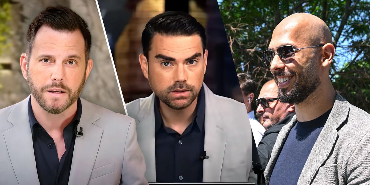 NextImg:Ben Shapiro's and Andrew Tate's Twitter feud over Israel conflict is getting UGLY