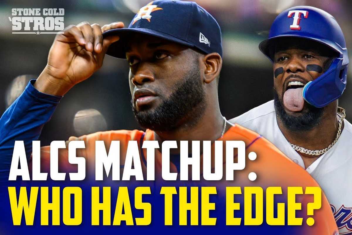 Here's who has the edge in Astros-Rangers intrastate ALCS slobberknocker