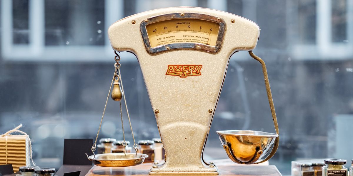 golden balance weighing scale