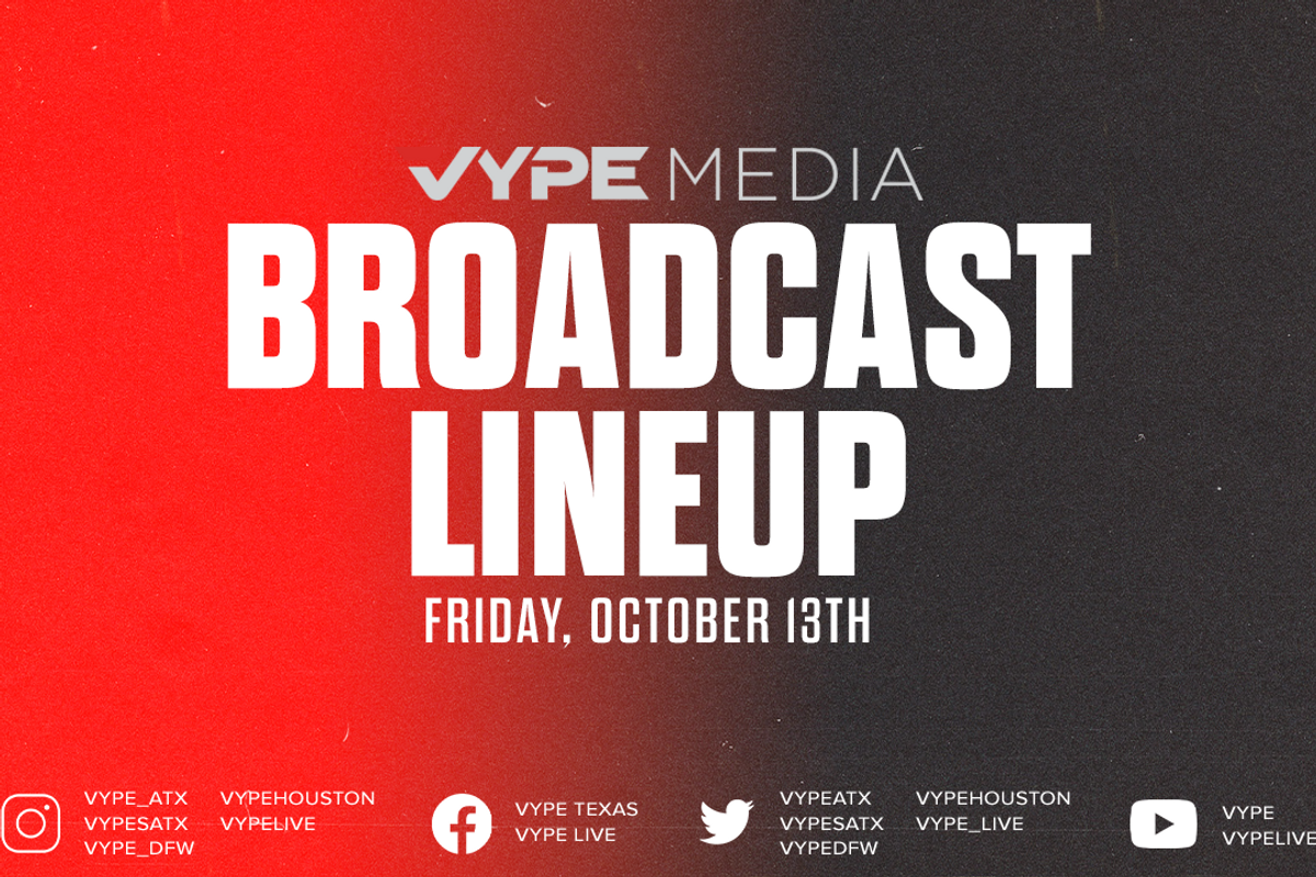 VYPE Live Lineup - Friday 10/13/23