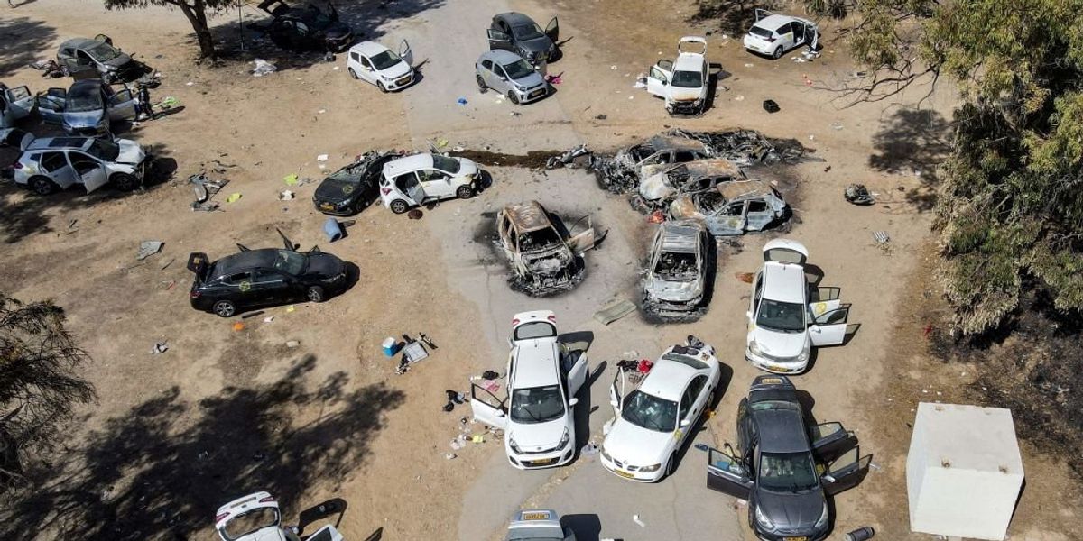 NextImg:23-year-old Israeli woman reveals how she narrowly survived Hamas festival massacre as boyfriend was murdered a few feet from her