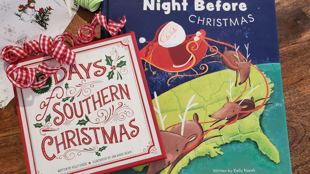 A copy of 12 Days of Southern Christmas and A Southern Night before Christmas