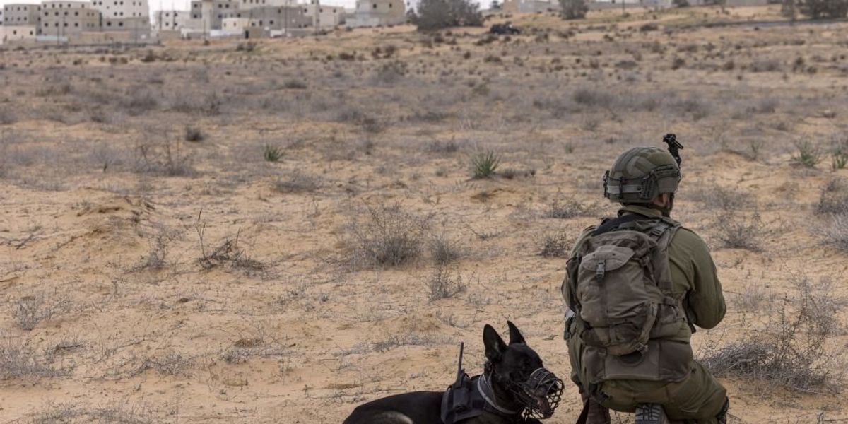 Israeli K-9 unit the hero in saving 200 civilians amid Hamas attack