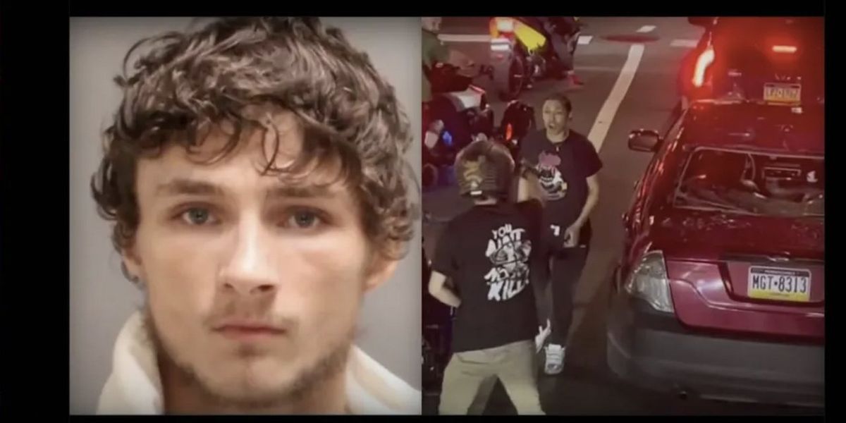 NextImg:Bail raised to $4 million for suspect accused of stomping, smashing car's rear window — with kids, 2 and 5, in back seat — and pointing gun at mom, head-butting her