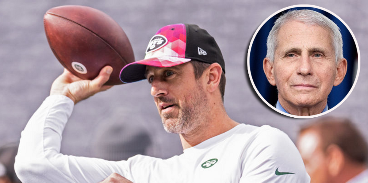 Aaron Rodgers mocks Anthony Fauci: 'If science is Dr. Fauci, you're damn right I'm defying science'