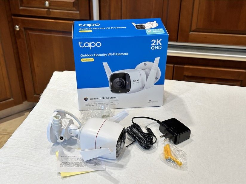  TP-Link Tapo 2K Outdoor Pan/Tilt Security Wi-Fi Camera