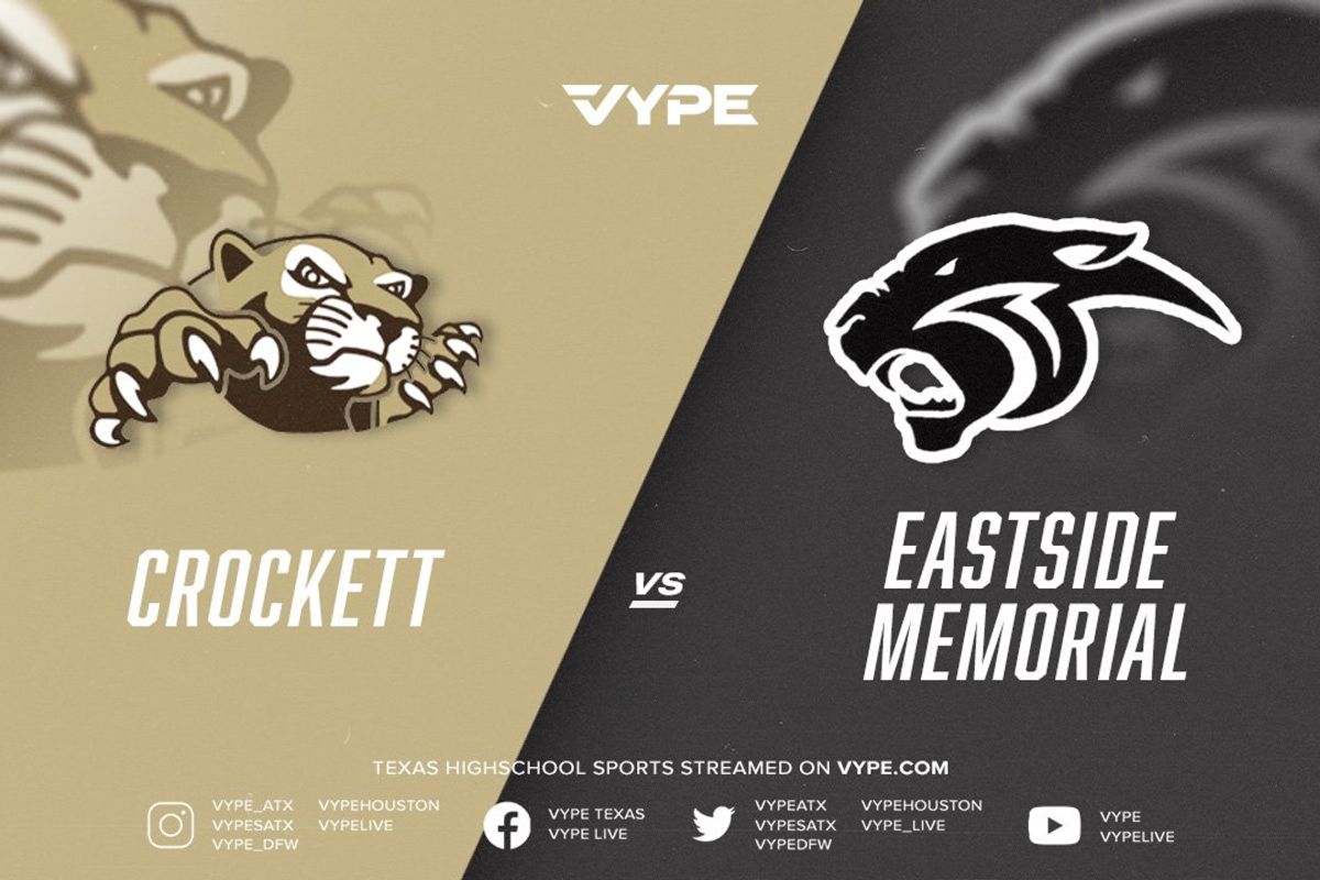 ​7:30PM - Football: Crockett vs. Eastside Memorial