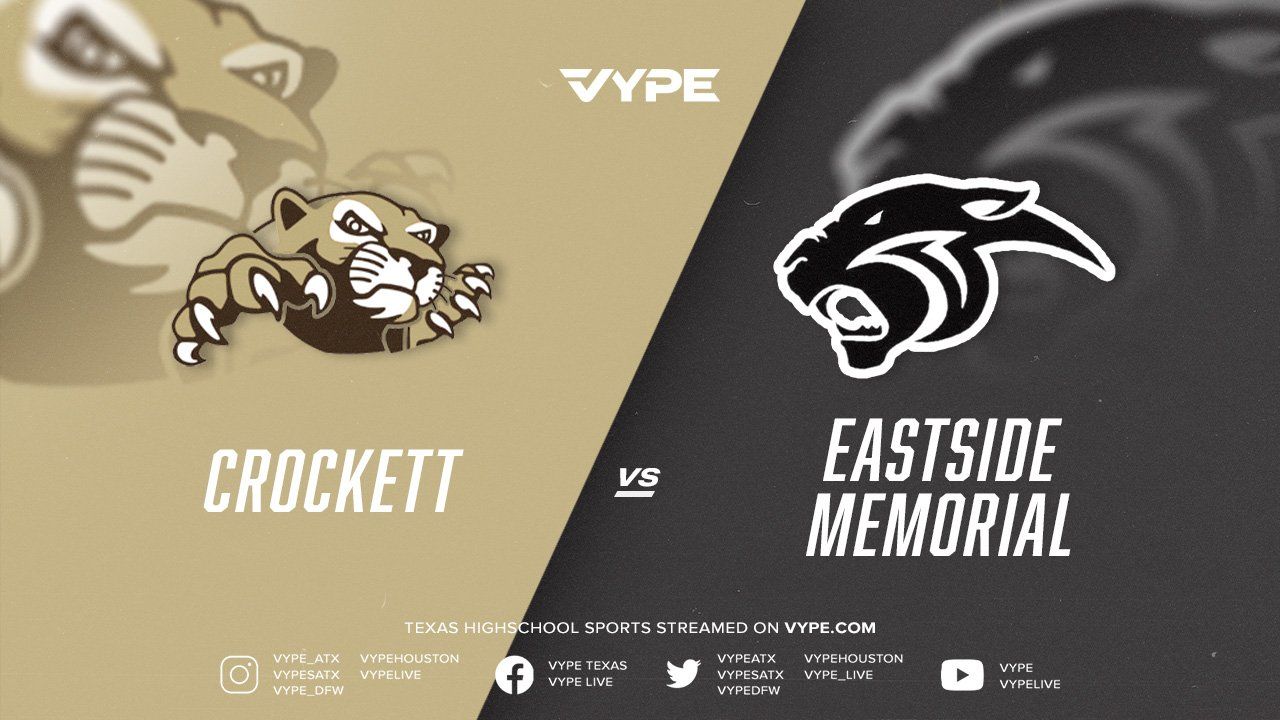 ​7:30PM - Football: Crockett vs. Eastside Memorial