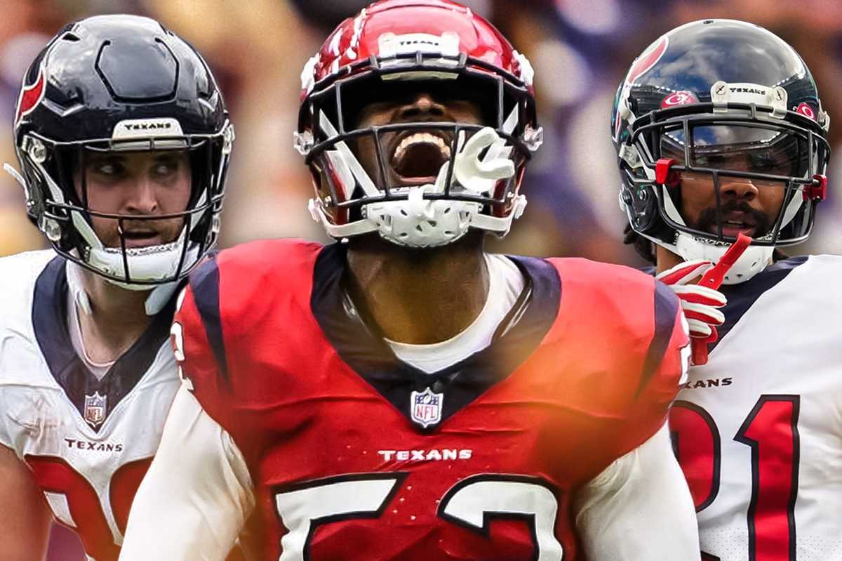 Texans Dalton Schultz, Jonathan Greenard, Steven Nelson