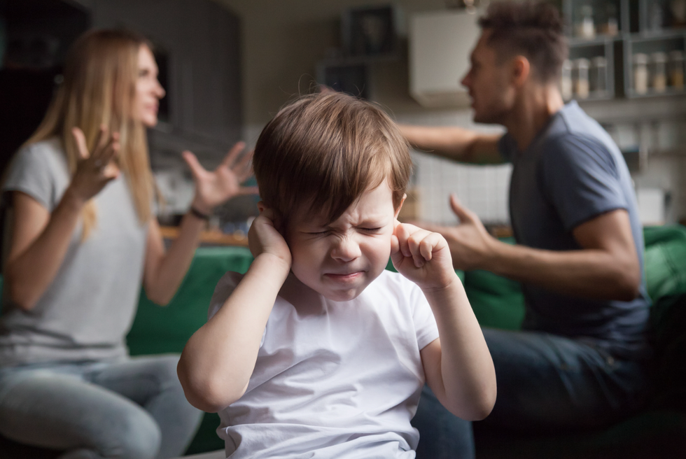 kids, parenting, arguing in front of kids, marriage