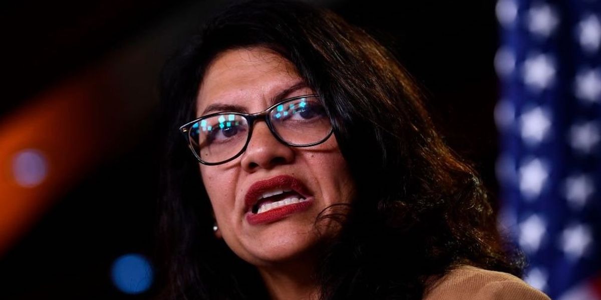 Rep. Rashida Tlaib gets upset when Jewish constituent confronts her about Israel's right to exist: 'You work for Netanyahu?'