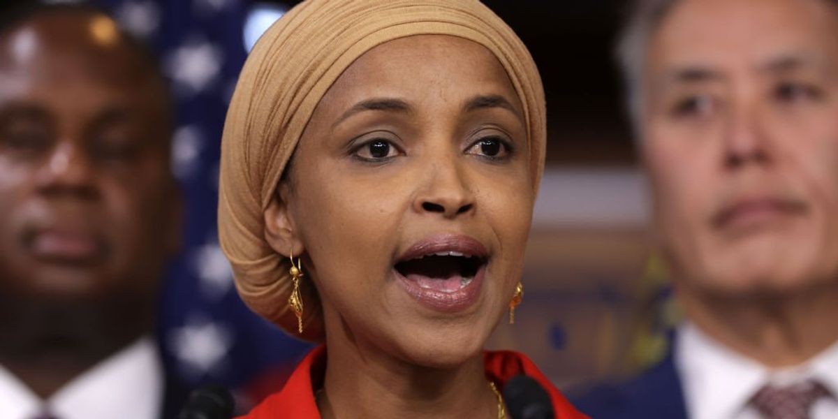 NextImg:Ilhan Omar claims a Jim Jordan speakership would mean 'more chaos in the house and electoral harm'
