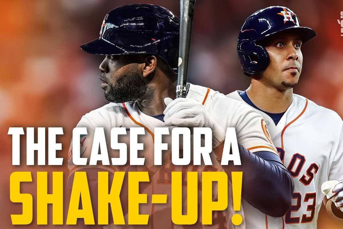 An unexpected shakeup to get the Houston Astros off the mat