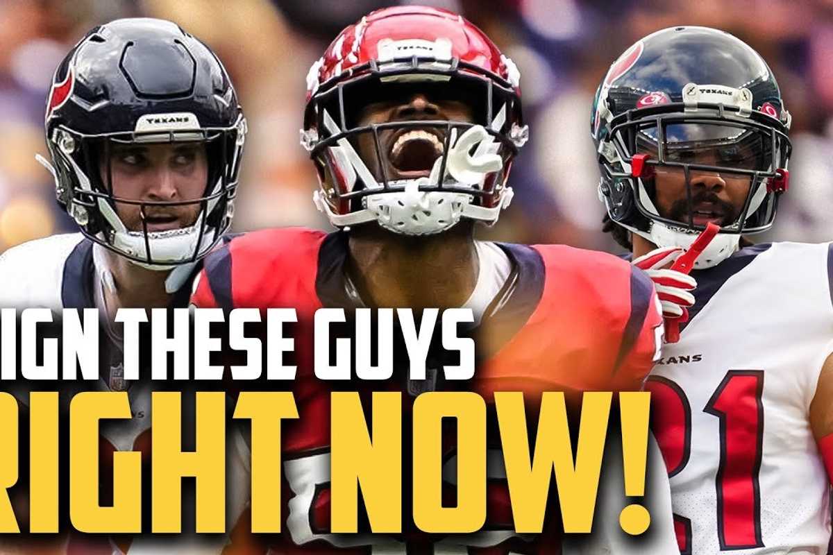These Houston Texans top performers should be re-signed immediately
