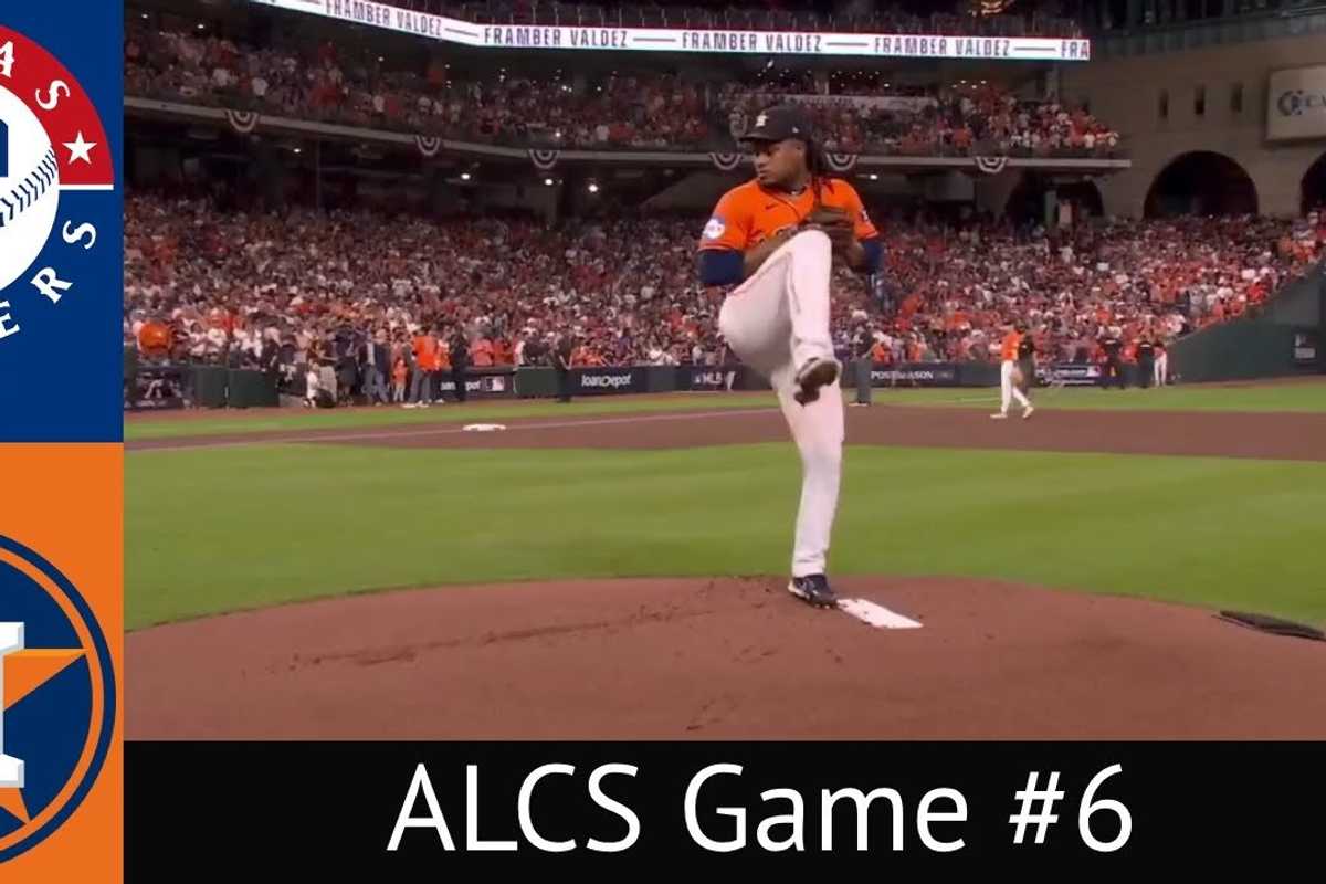 Astros drop Game 6 to the Rangers, 9-2