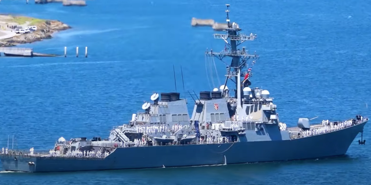 NextImg:US destroyer shoots down 3 missiles, drones fired over Red Sea by Iran-backed faction in Yemen