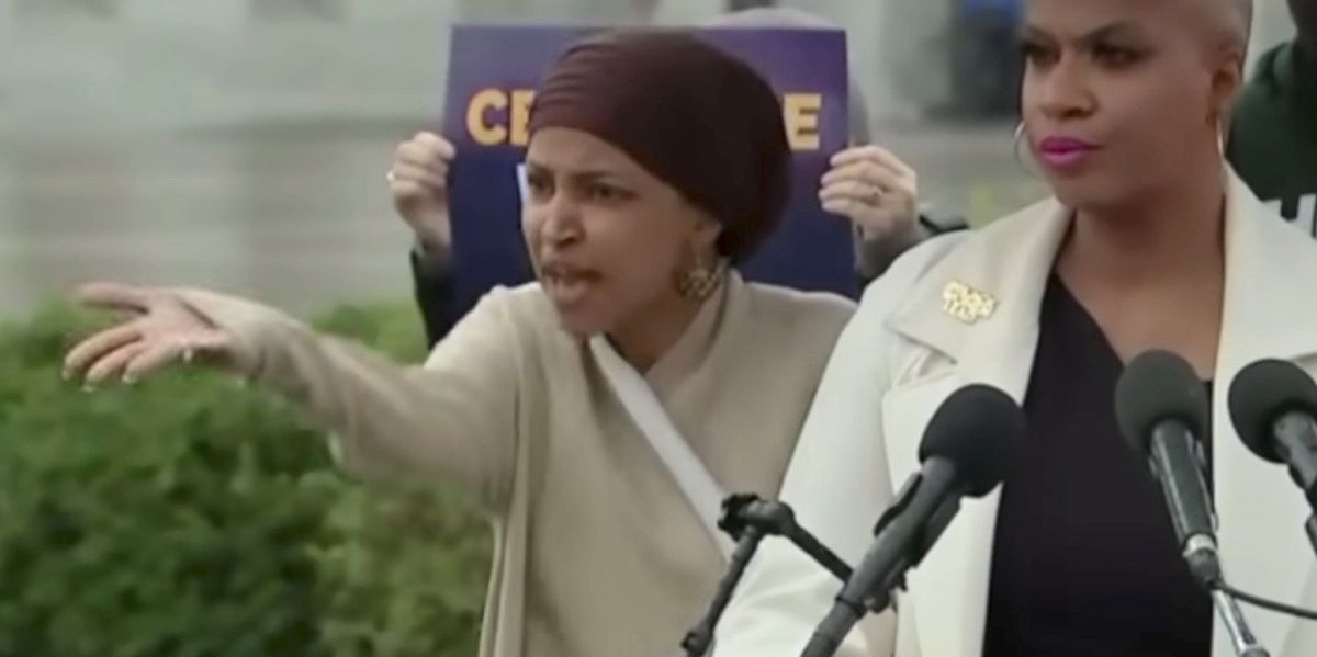 Ilhan Omar explodes when reporter confronts her with truth about Hamas attack on Israel: 'Burned, tortured, killed their babies'