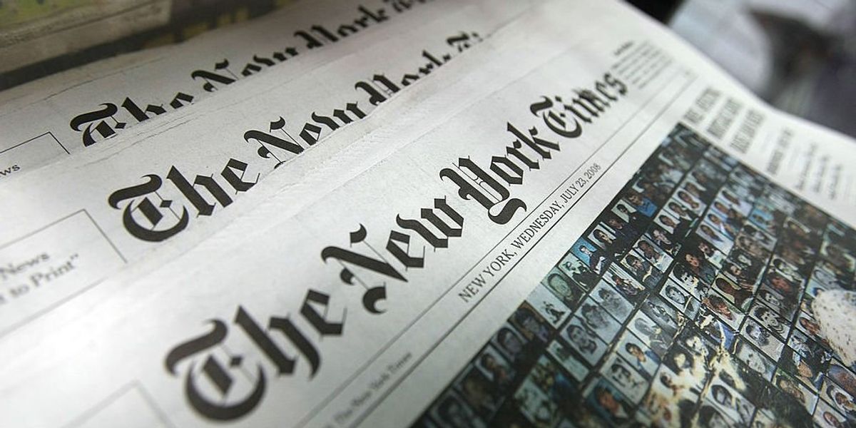 New York Times editors make sobering admission about their coverage of Gaza hospital bombing
