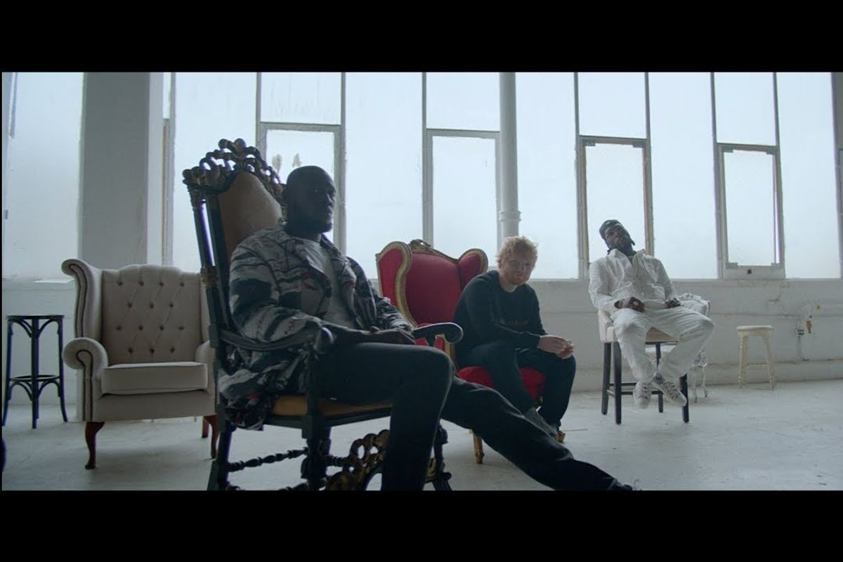 Even Stormzy and Burna Boy Can't Make Ed Sheeran Cool in "Own It" Video