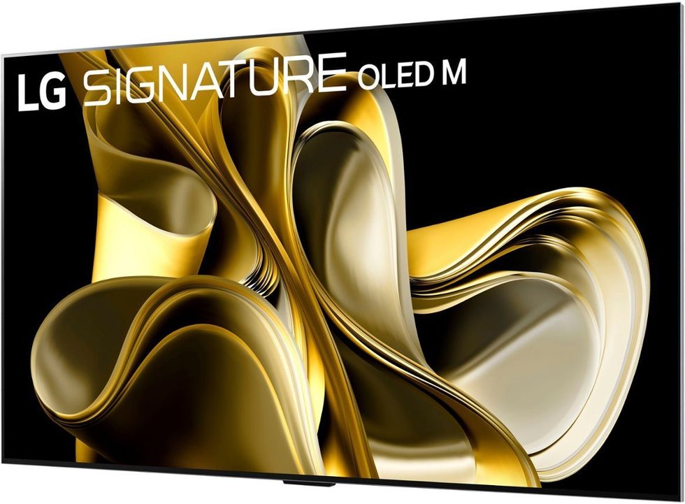 a photo of LG SIGNATURE OLED M 97-Inch Class 4K Smart TV with Wireless 4K Connectivity