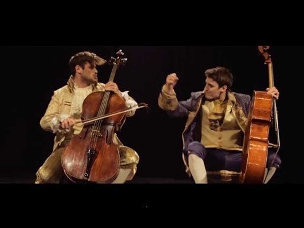 Ever seen two cellists rocking out to an AC/DC song? It's amazing how well it works.