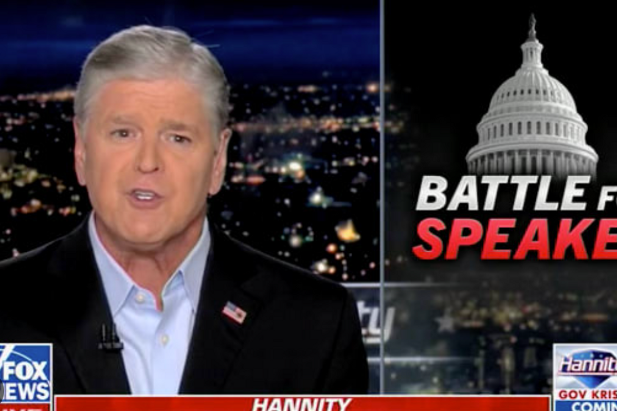 Hannity Faceplants In Frantic Bid To Make Jim Jordan Speaker (VIDEO)