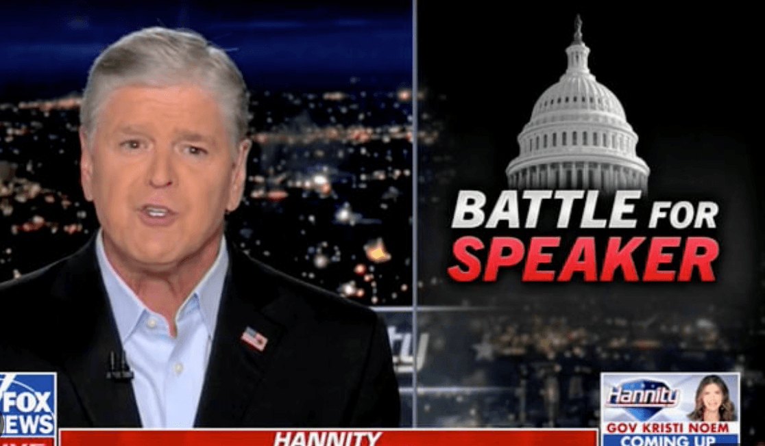 Hannity Faceplants In Frantic Bid To Make Jim Jordan Speaker (VIDEO)
