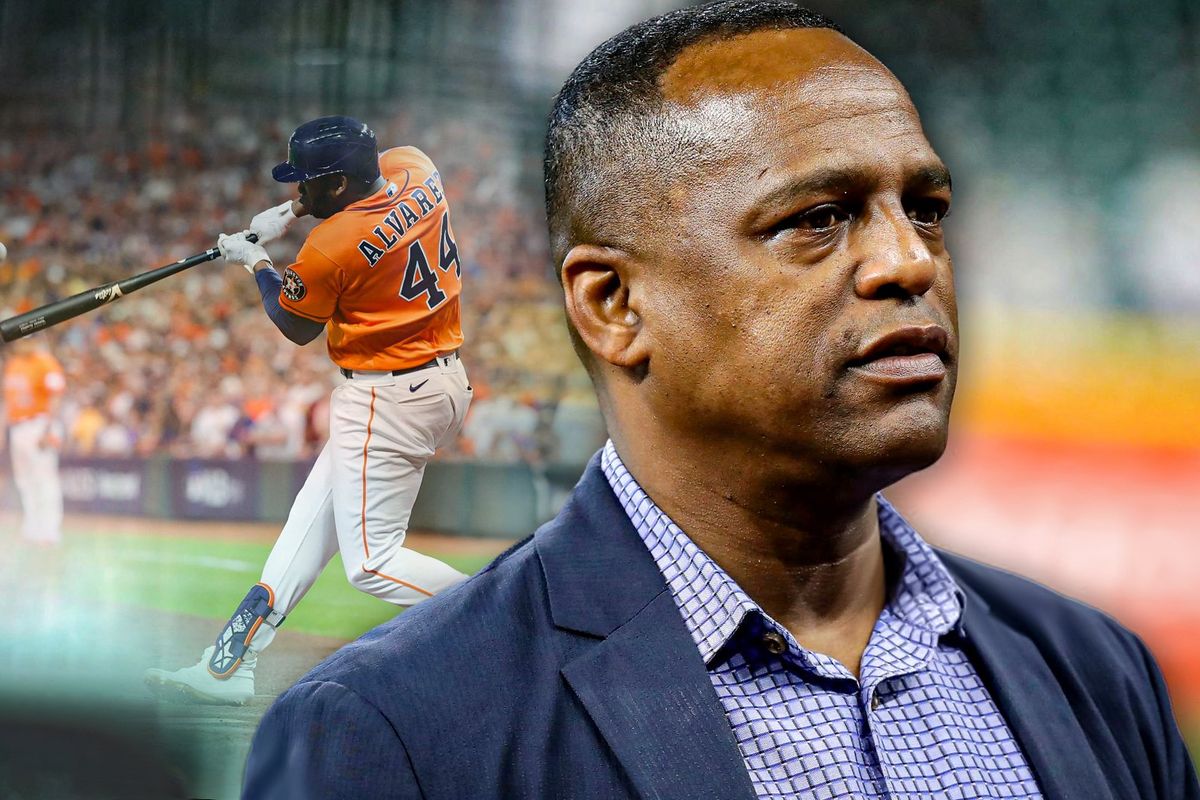 Houston Astros Yordan Alvarez, Dana Brown